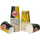 GOBELET CARTON 7OZ 50PCS MOTIF CAFE