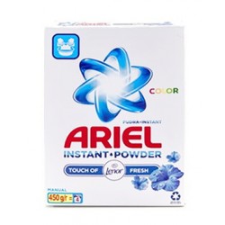 ARIEL LESSIVE POUDRE MANUEL 450G LENOR FRESH