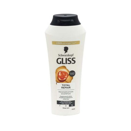 GLISS SHAMPOOING 250ML TOTAL REPAIR