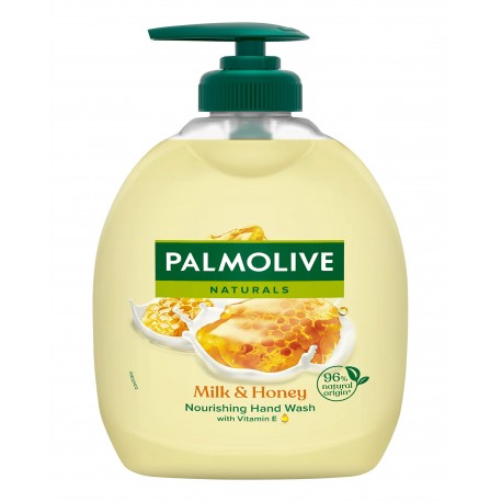 PALMOLIVE LAVE MAIN 300ML MIEL & LAIT