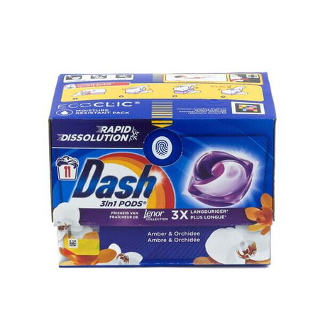 DASH 3&1 11PODS ORCHIDÉE AMBRÉE