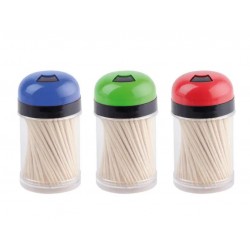 BOITE DE CURE DENT BOIS x3