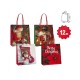 SAC CADEAUX NOEL 30+12X40CM CRISCOLOR