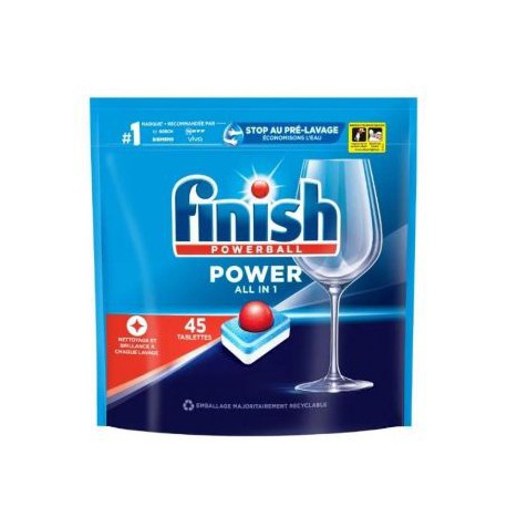 FINISH POWERBALL 45 TABLETTES ALL IN 1