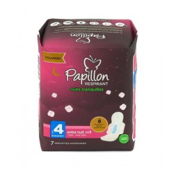 PAPILLON SERVIETTES HYGIENIQUES COTON 7PCS EXTRANUIT