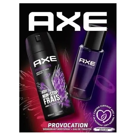 AXE COFFRET DEO 200ML + EAU DE TOILETTE PROVOCATION 100ML