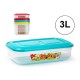BOITE ALIMENTAIRE RECTANGLE 3L