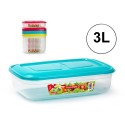 BOITE ALIMENTAIRE RECTANGLE 3L