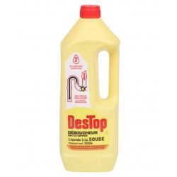 DESTOP DÉBOUCHEUR LIQUIDE A LA SOUDE 1L