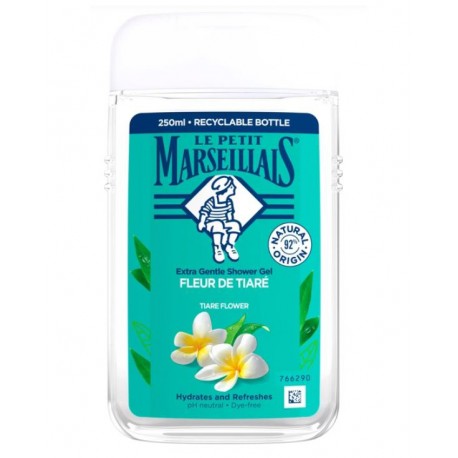 LE PETIT MARSEILLAIS BIO GEL DOUCHE FLEUR DE TIARÉ 250ML