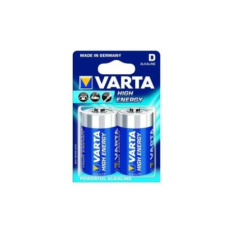 PILE ALCALINE VARTA R20 HIGH ENERGY