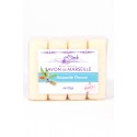 SAVON DE MARSEILLES AMANDE DOUCE 4X 100GR LA CIGALE