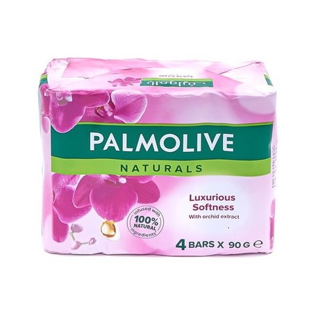 PALMOLIVE NATURALS SAVON 4X90G ORCHIDE