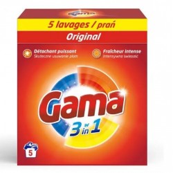 GAMA POUDRE LESSIVE 300G ORIGINAL 3EN1 5D
