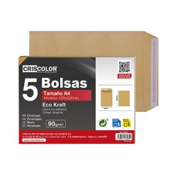 ENVELOPPE MARRON A4 229x324MM 50PCS