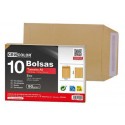 ENVELOPPE MARRON A5 162x229MM 10PCS