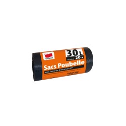 SACS POUBELLE 30L