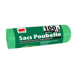 SAC POUBELLE JARDIN X10PCS 100L