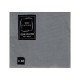 SERVIETTE 38X38 GRISE
