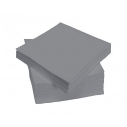 SERVIETTE 38X38 GRISE