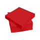 SERVIETTE 38X38 ROUGE