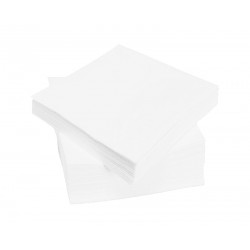 SERVIETTE 38X38 BLANCHE