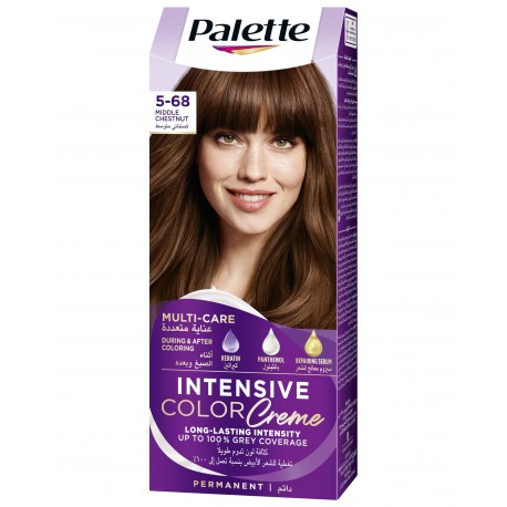 COLORATION CHEVEUX CHATAIN 5-68 (SCHWARZKOPF PALETTE)