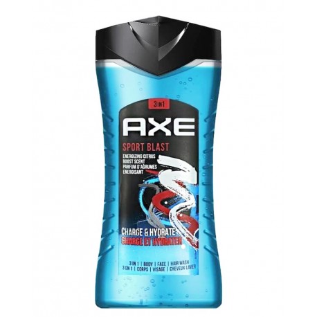 AXE GEL DOUCHE 250ML 3EN1 SPORT BLAST