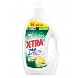 XTRA LESSIVE LIQUIDE 1.98L 4+1 SAVON ODOR DEFENSE 19LAVAGES