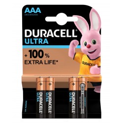 PILE LR03 DURACELL ULTRA AAA X4