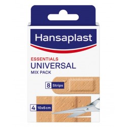 PANSEMENT HANSAPLAST (8 TRIPS + 4 10x6CM)