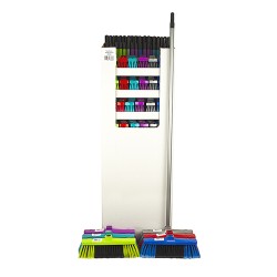 SET MANCHE + BALAIS TULIPE 1.20M