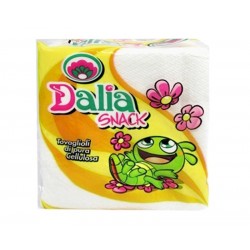 DALIA SERVIETTE BLANC 1PLI 33X33 100PCS