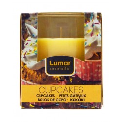BOUGIE EN VERRE PARFUM CUPCAKES