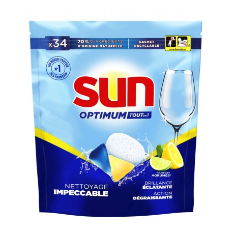 SUN 34TABS TOUT EN 1 CITRON