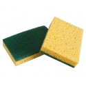 EPONGE A RECURER EN CELLULOSE X2