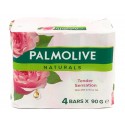 PALMOLIVE NATURALS SAVON 4X90G ROSE