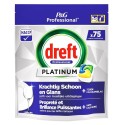 DREFT CAPS ALL IN ONE PLATINIUM 75TABS CITRON