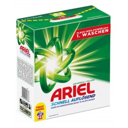 ARIEL LESSIVE POUDRE UNIVERSEL + PULVER 23 LAVAGES 1265G