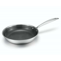 POELE ACIER INOX 32CM