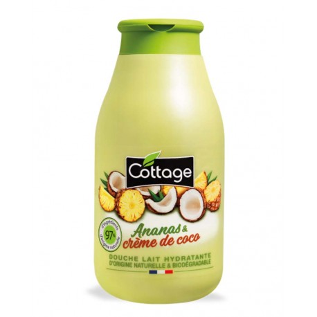 COTTAGE GEL DOUCHE 250ML ANANAS & CREME DE COCO