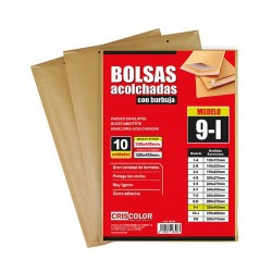 ENVELOPPE A BULLE MARRON 9-I 320X455MM