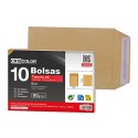 ENVELOPPE MARRON A5 162x229MM 10PCS