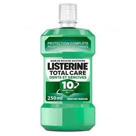 LISTERINE BAIN DE BOUCHE 250ML TOTAL CARE DENTS ET GENCIVES