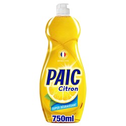 PAIC LIQUIDE VAISSELLE CITRON SUPER DEGRAISSANT 750ML