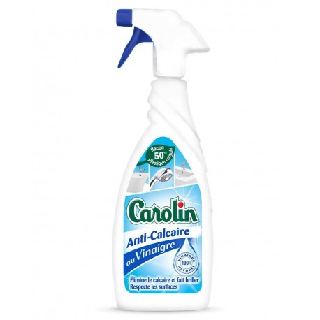CAROLIN SPRAY ANTI-CALCAIIRE AU VINAIGNE 650ML
