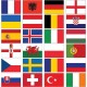 DRAPEAUX DES 24 NATION
