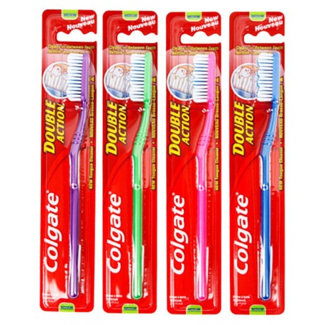 COLGATE BROSSE A DENT x1 DOUBLE ACTION