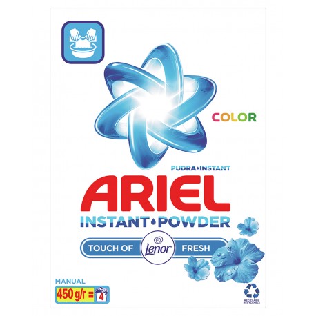 ARIEL LESSIVE POUDRE MANUEL 450G LENOR FRESH