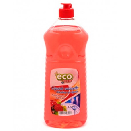ECOTOP LIQUIDE VAISSELLE FRUIT ROUGE 1L 
